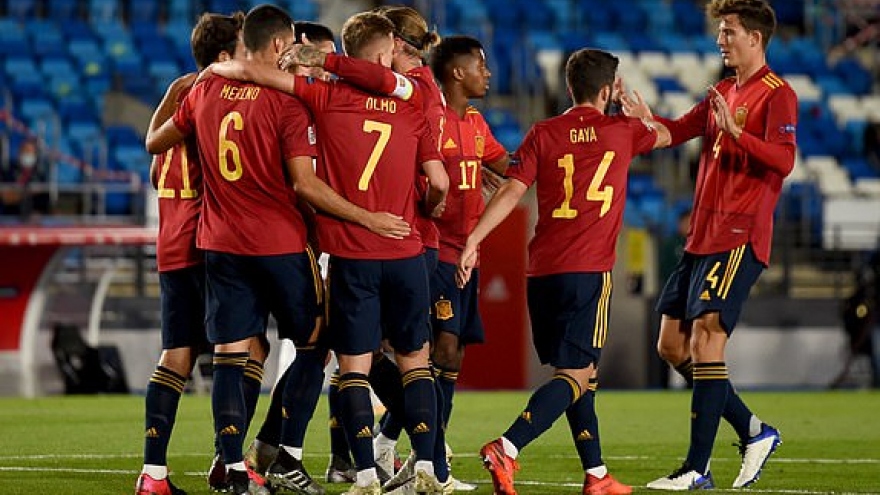 Giành thắng lợi tối thiểu trước Thụy Sĩ, Tây Ban Nha củng cố ngôi đầu bảng A4