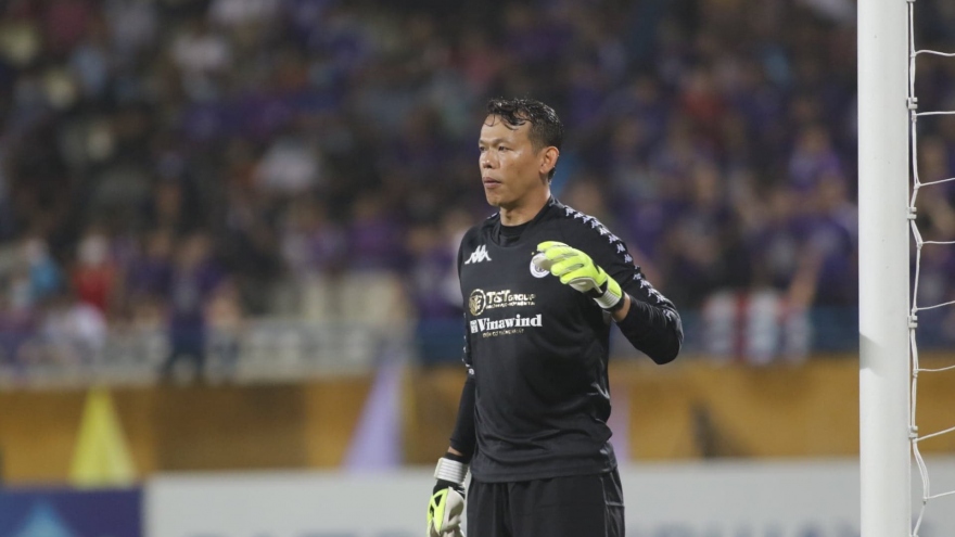 Thủ môn Tấn Trường: "Tôi thực sự không có áp lực khi ở Hà Nội FC"