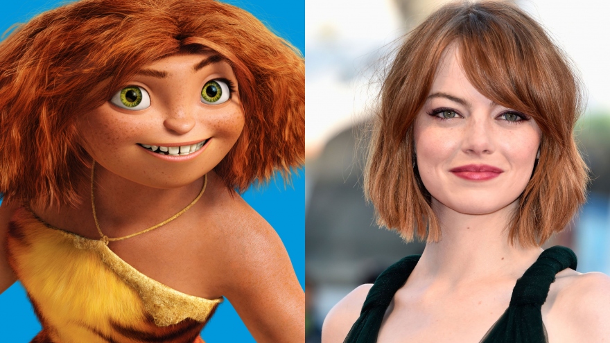 Dàn sao Emma Stone, Ryan Reynolds trở lại lồng tiếng cho Gia đình Croods phần 2