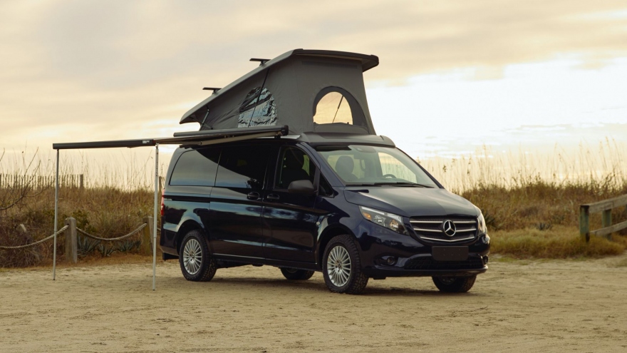 Mercedes Metris Getaway - mẫu xe cho người thích cắm trại