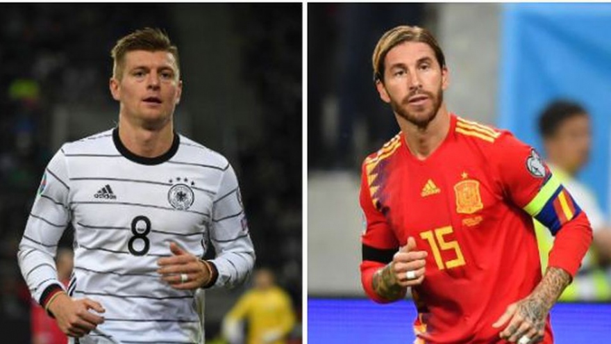 Lịch thi đấu bóng đá hôm nay (17/11): Tây Ban Nha quyết đấu Đức