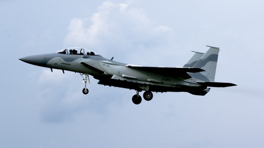 Xem “siêu đại bàng” F-15QA lần đầu tiên tung cánh trên bầu trời