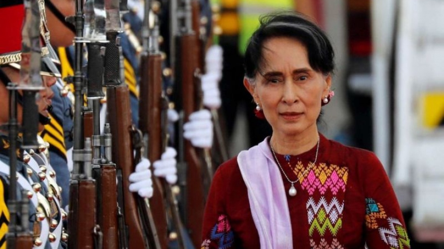 Đảng của bà Aung San Suu Kyi tuyên bố thắng lợi ở cuộc bầu cử Myanmar