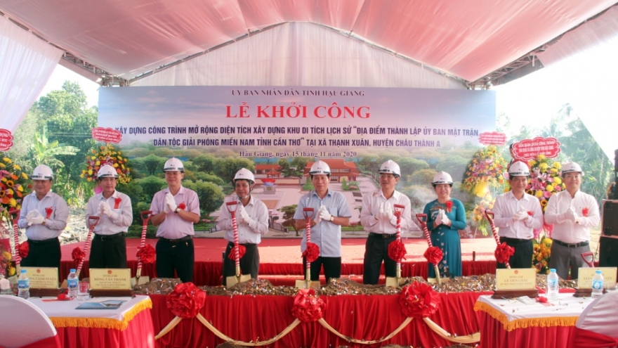 Khởi công mở rộng Khu di tích lịch sử kỷ niệm 90 năm ngày truyền thống MTTQ Việt Nam