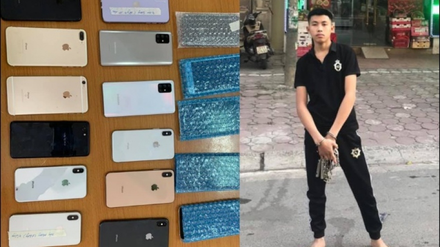 Khởi tố thanh niên 18 tuổi gây ra một loạt vụ cướp giật điện thoại tại Hà Nội