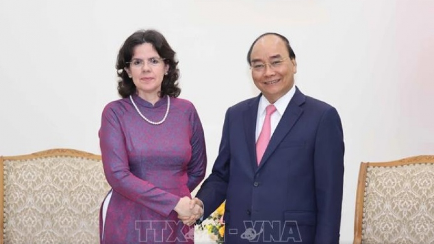 Thủ tướng Nguyễn Xuân Phúc tiếp Đại sứ Cuba chào từ biệt
