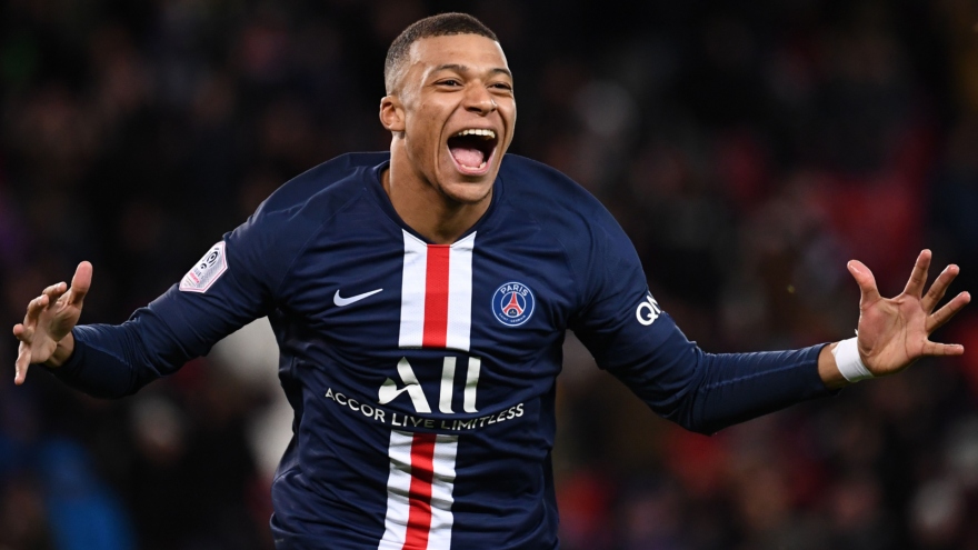 Kylian Mbappe gây khó dễ cho PSG, Real Madrid và MU mừng thầm