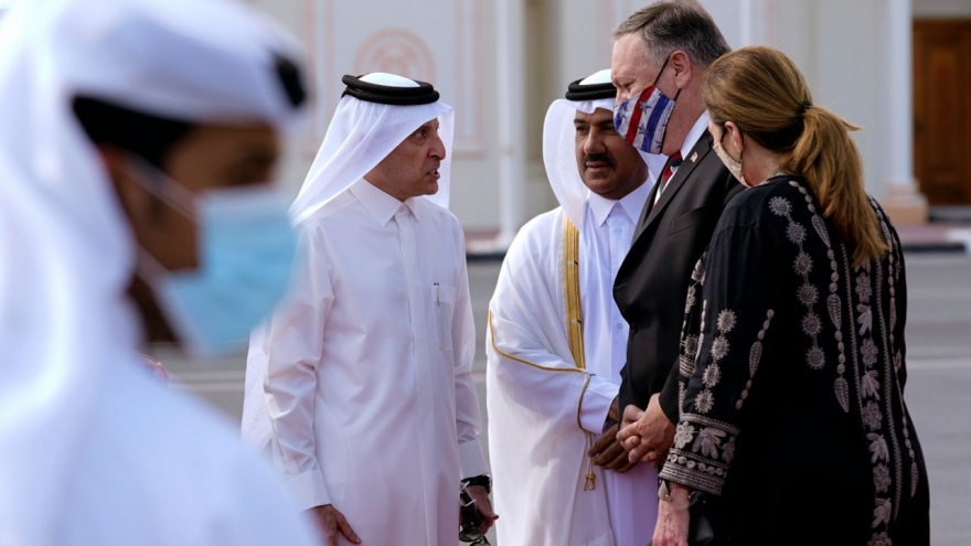 Ngoại trưởng Mỹ Mike Pompeo thăm Qatar