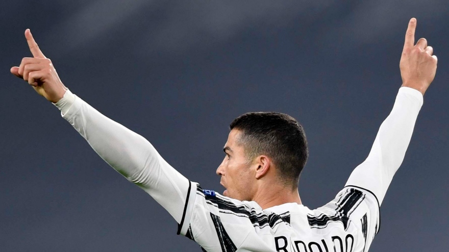 Ronaldo ghi bàn, Juventus ẵm vé vào vòng knock-out Champions League