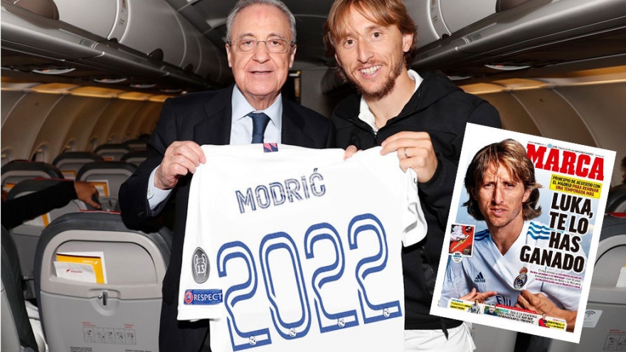 Real Madrid gia hạn hợp đồng với Quả bóng Vàng 2018