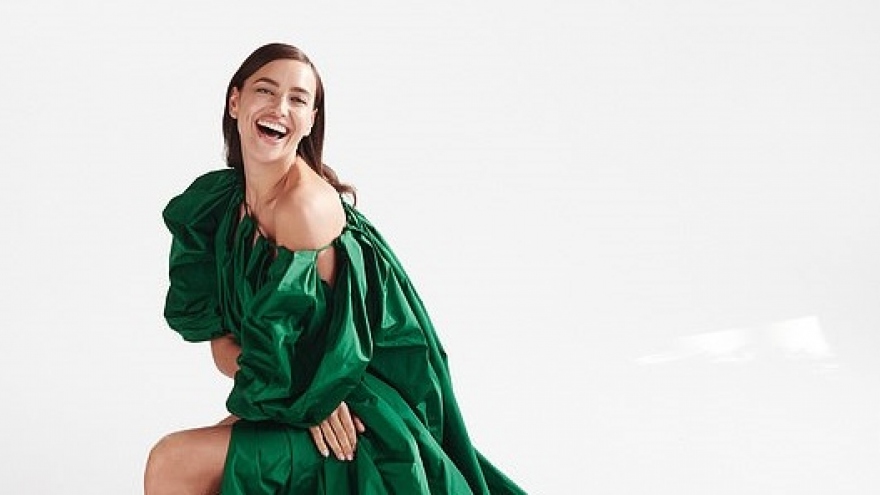 Siêu mẫu Irina Shayk rạng rỡ trong bộ ảnh thời trang mới