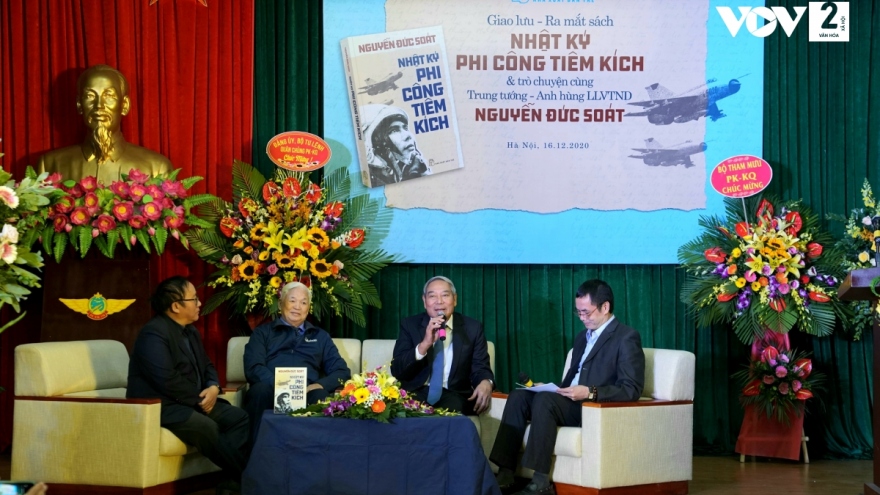 "Nhật ký phi công tiêm kích" góp phần giải mã thế hệ vàng phi công Việt Nam