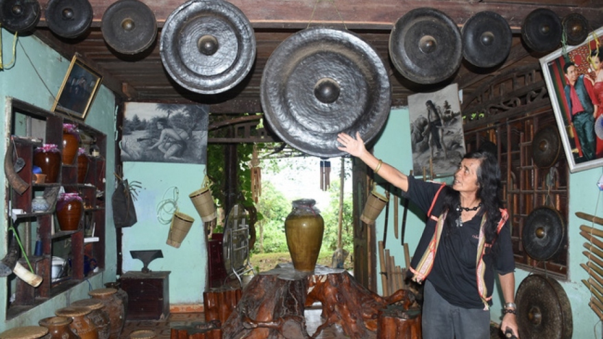 Nghệ nhân ưu tú A Biu - "bảo tàng sống" văn hóa truyền thống Ba Na
