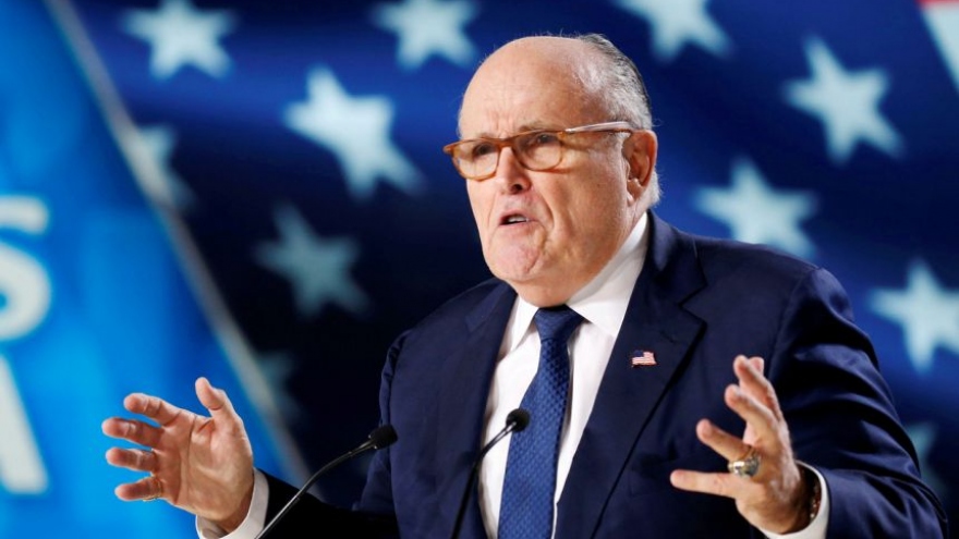 Luật sư Rudy Giuliani có thể được Tổng thống Trump ân xá