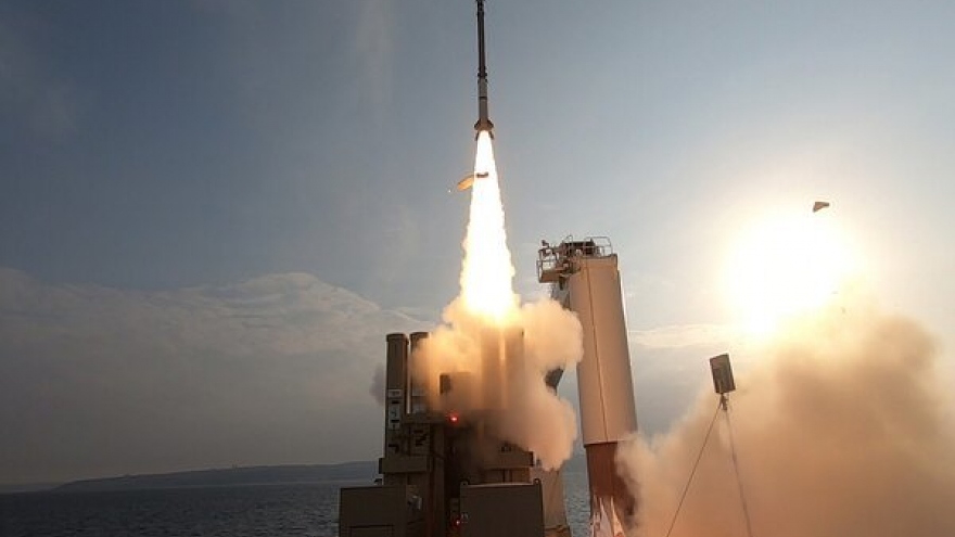 Israel thử nghiệm thành công hệ thống phòng thủ tên lửa trên biển
