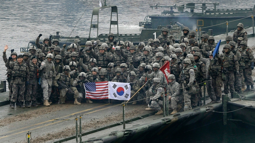 Mỹ trao trả 12 căn cứ quân sự cho Hàn Quốc
