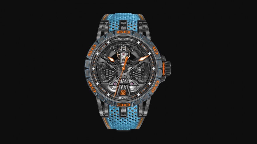 Cận cảnh mẫu đồng hồ Excalibur Spider Huracan STO giá 1,3 tỷ đồng