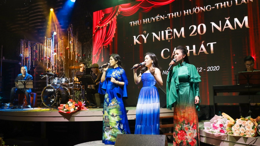 Đêm nhạc kỷ niệm 20 năm ca hát của Thu Huyền, Thu Lan, Thu Hường