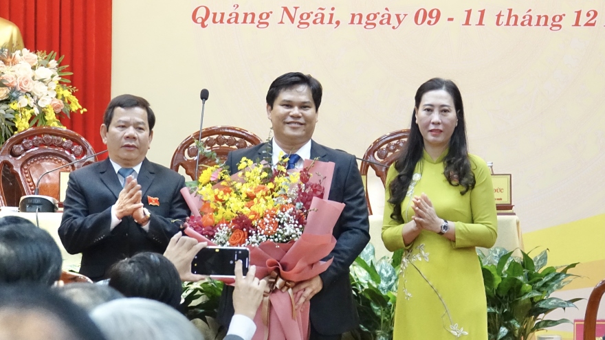 Bí thư Thị ủy Đức Phổ được bầu giữ chức Phó Chủ tịch UBND tỉnh Quảng Ngãi