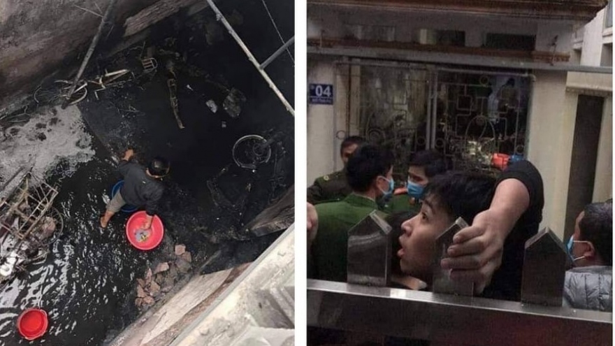 Nghi nổ bình ga làm 2 người chết 1 người bị thương ở Phú Xuyên