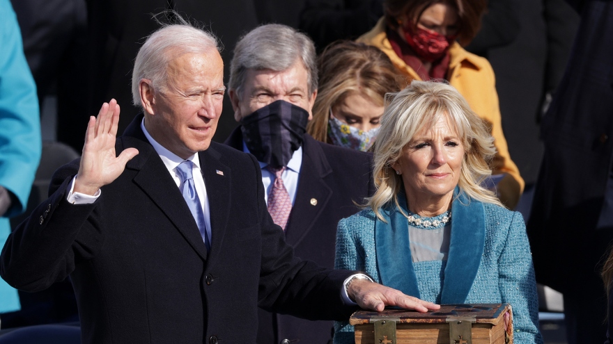 Ông Joe Biden chính thức trở thành Tổng thống Mỹ thứ 46