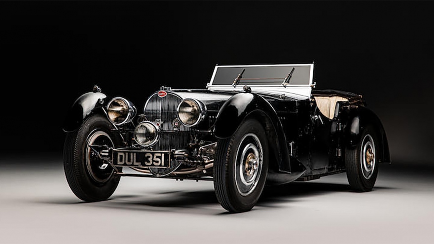 Chiếc Bugatti Type 57S 1937 cực hiếm được đấu giá