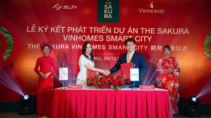 Vinhomes hợp tác với tập đoàn Samty phát triển dự án The Sakura