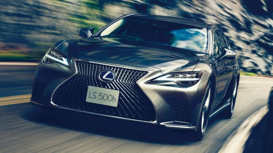 Lexus LS 500 2021 bản nâng cấp chính thức ra mắt