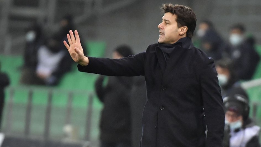 Bị St Etienne cầm hòa, PSG gây thất vọng ngày ra mắt của HLV Pochettino