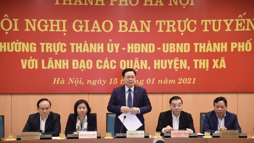 Hà Nội xây dựng 3 kịch bản, thực hiện 236 nhiệm vụ tạo bước đột phá trong năm 2021