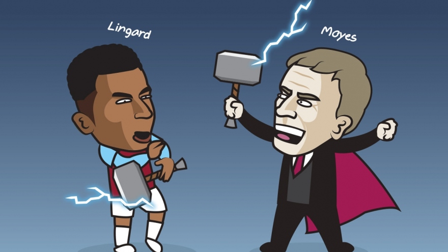 Biếm họa 24h: "Lingardinho" đưa West Ham lên tầm cao mới