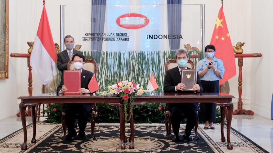 Indonesia nhấn mạnh với Trung Quốc tầm quan trọng của hòa bình ổn định ở Biển Đông