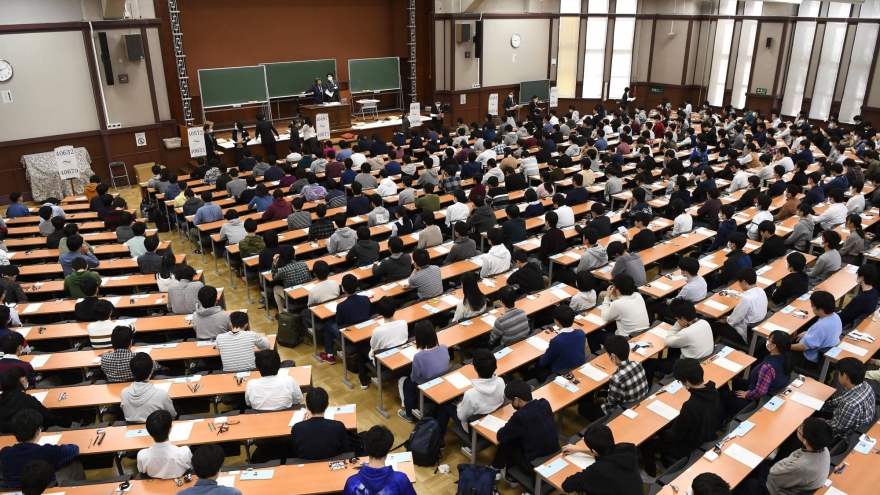 Nhật Bản bước vào ngày thi thứ 2 trong kỳ tuyển sinh đại học quốc gia