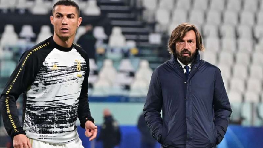 HLV Pirlo: "Nếu tôi muốn thay Ronaldo, không ai có thể ngăn cản"