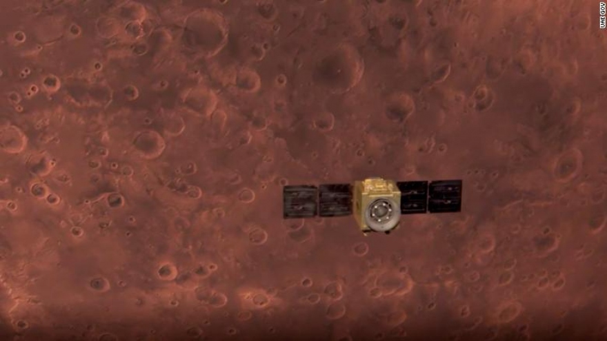 Tàu thăm dò của UAE đã tới quỹ đạo sao Hỏa
