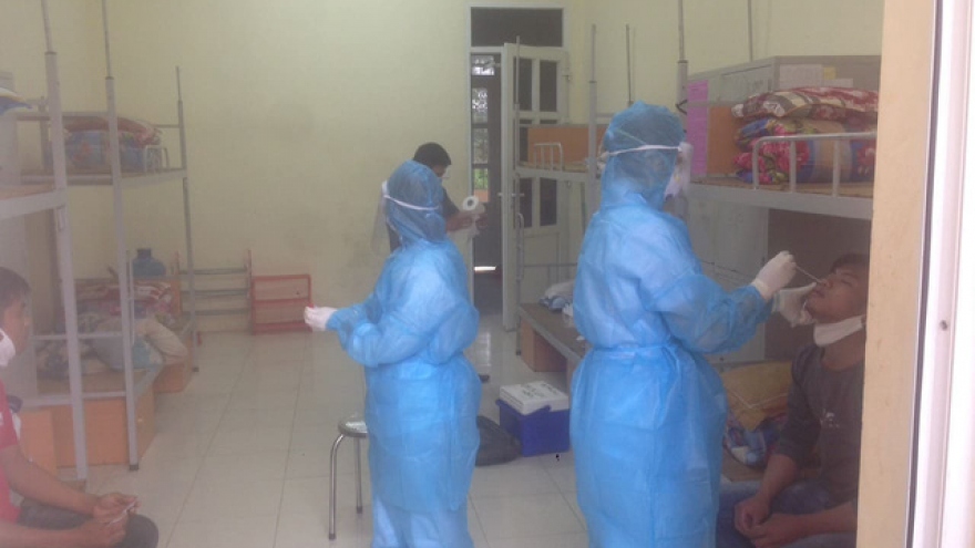 9 trường hợp F1 ở Thanh Hóa có kết quả âm tính lần 1 với virus SARS-CoV- 2