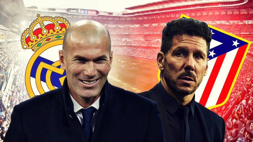 Zidane khéo chơi đòn tâm lý, Real Madrid sẽ thắng Atletico Madrid?