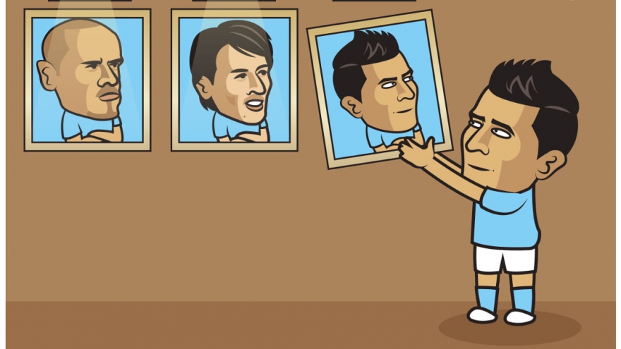 Biếm họa 24h: Man City "mỏi mắt" tìm người thay thế Sergio Aguero