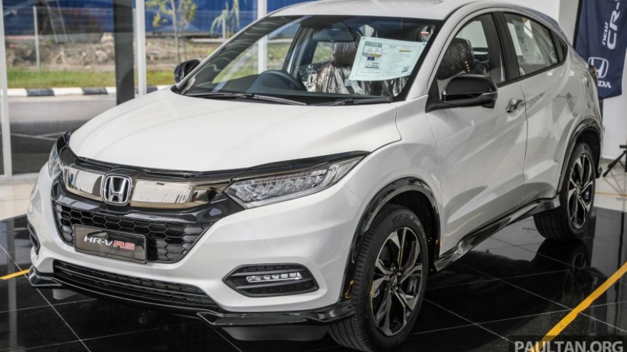 Honda HR-V RS 2021 được ra mắt với những thay đổi nhỏ