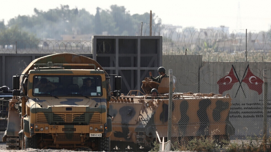 Thổ Nhĩ Kỳ không kích khu vực của người Kurd ở Syria