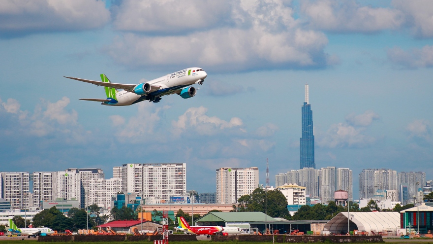 Bamboo Airways bay đúng giờ nhất trong top 3 hãng hàng không lớn vào quý 1