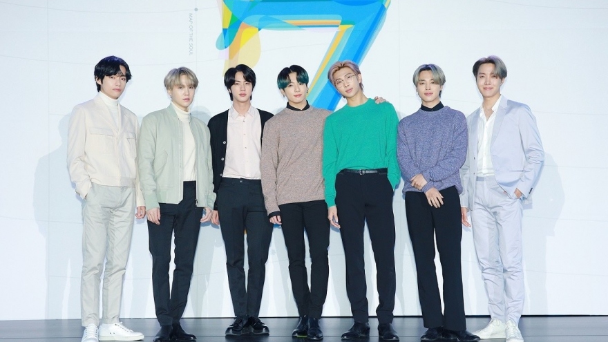 BTS "Map of the Soul: 7" dẫn đầu top 10 album bán chạy nhất thế giới năm 2020