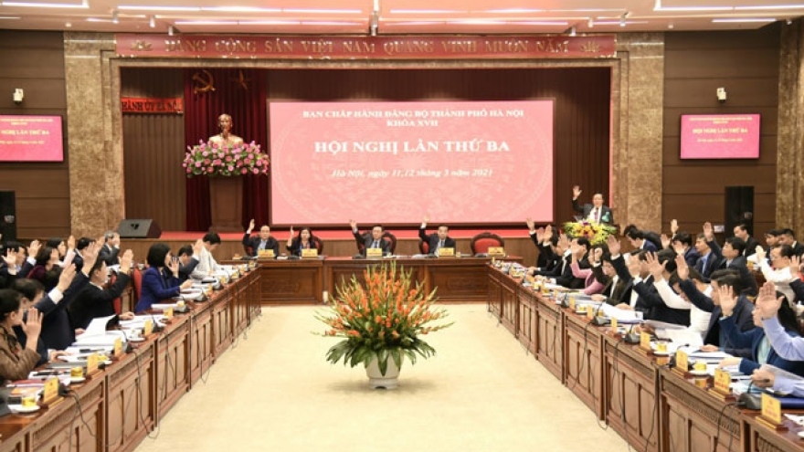 Thành ủy Hà Nội ban hành 10 chương trình công tác khoá XVII