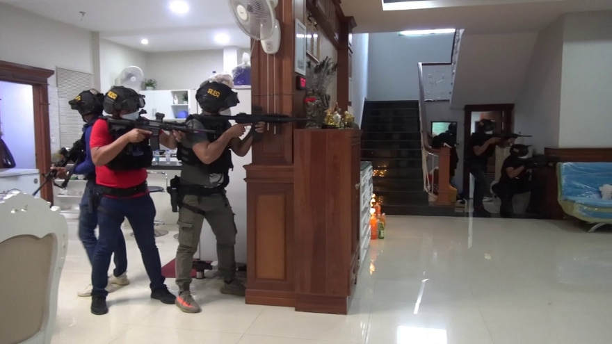 Campuchia tiêu diệt 4 đối tượng âm mưu bắt cóc đòi 1 triệu USD tiền chuộc