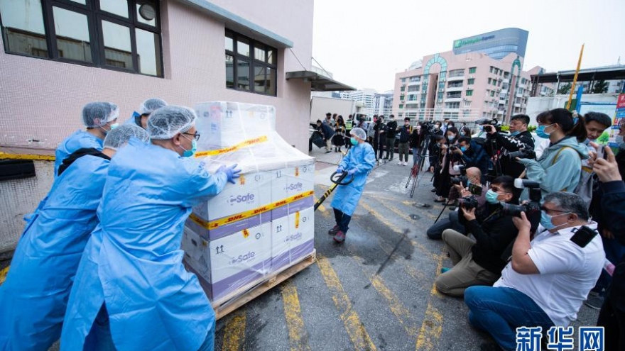 Khoảng 167.000 người đăng ký tiêm vaccine Covid-19 tại Hong Kong và Macao (Trung Quốc)