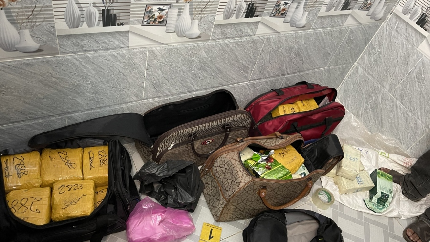 Lực lượng Công an thu giữ hơn 300kg heroin và ma túy tổng hợp