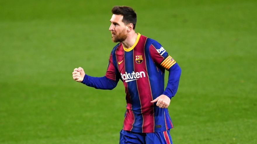 Messi cân bằng kỷ lục "Cầu thủ ra sân nhiều nhất cho Barca" của Xavi