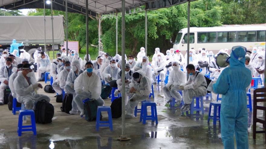 155 công dân Việt Nam từ Đài Loan (Trung Quốc) về hoàn thành cách ly y tế