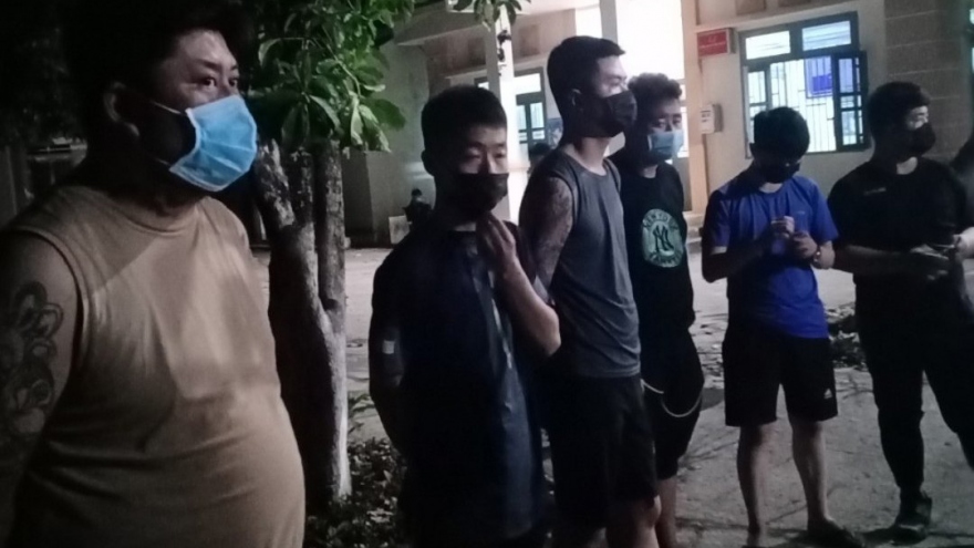 9 người Trung Quốc nhập cảnh trái phép bị phát hiện ở Bình Phước
