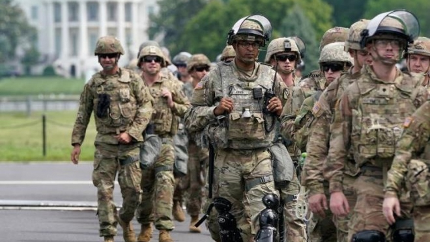 Cảnh sát Quốc hội Mỹ đề nghị kéo dài thời gian triển khai Vệ binh Quốc gia 